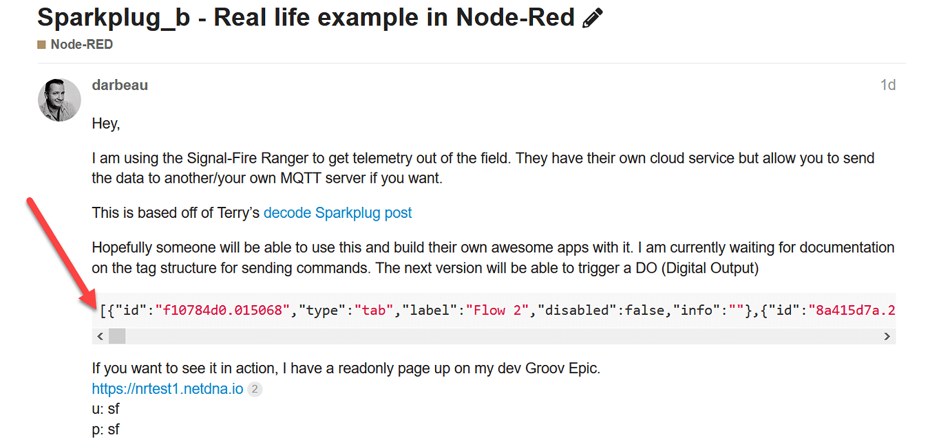 Sparkplug_b Real life example in NodeRed MQTT/SparkplugB & OPC UA