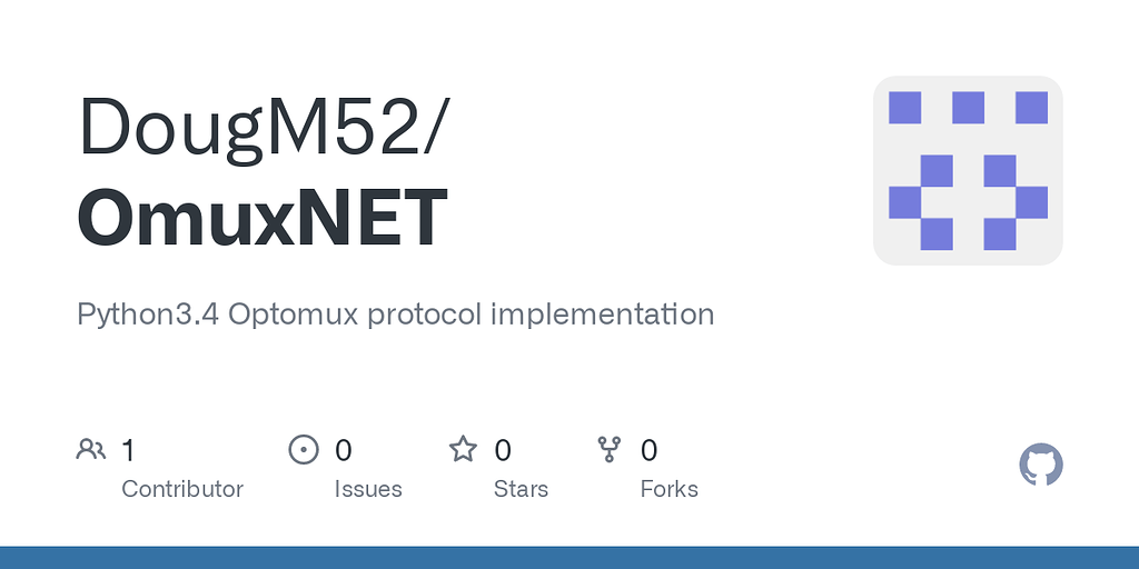 OmuxNET Python3.4 now on github - Code Samples and Tips - OptoForums