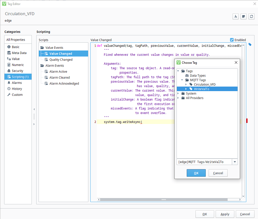 How to map/move from one controller to another via Tag Scripting in ...