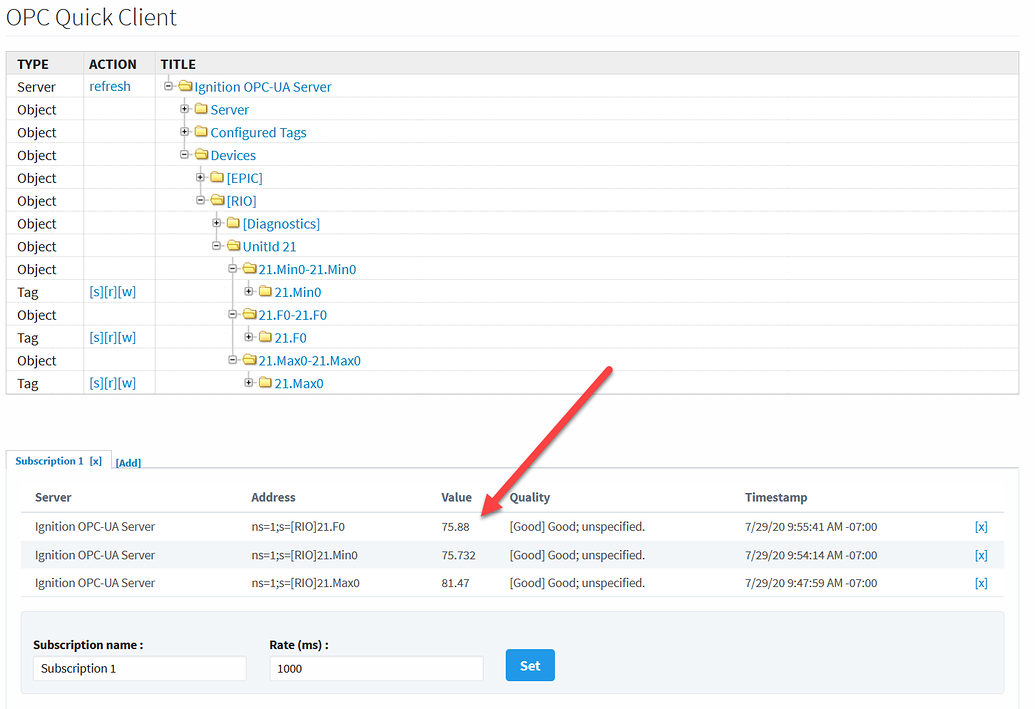 How to configure Ignition Modbus TCP module for EPIC or RIO Ignition