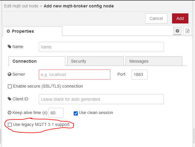 I cannot connect my MQTT broker in Node Red - Node-RED - OptoForums